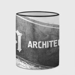 Кружка с полной запечаткой Architects - grey gradient по-горизонтали - фото 2