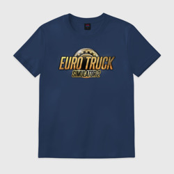 Мужская футболка хлопок Euro Truck Simulator 2
