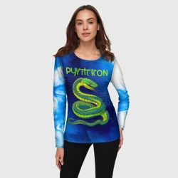 Женский лонгслив 3D Язык программирования Python  - фото 2