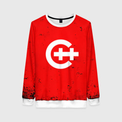 Женский свитшот 3D C++