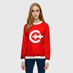 Женский свитшот 3D C++ - фото 2