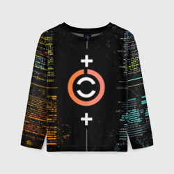 Детский лонгслив 3D С++