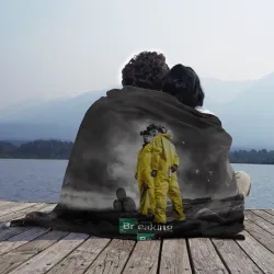 Плед 3D Уолтер и Джесси Во все тяжкие - фото 2