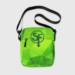 Сумка через плечо 3D Sally Face green poly