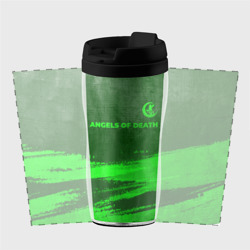 Термокружка-непроливайка Angels of Death - green gradient посередине - фото 2
