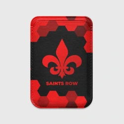 Картхолдер Magsafe магнитный Saints Row - red gradient
