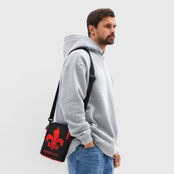 Сумка через плечо 3D Saints Row - red gradient - фото 2