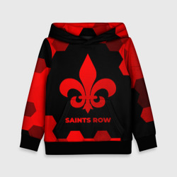Детская толстовка 3D Saints Row - red gradient