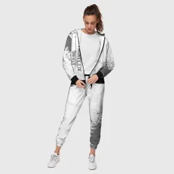 Женский костюм 3D Asking Alexandria - white gradient вертикально - фото 2