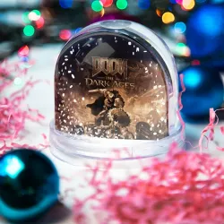 Игрушка Снежный шар Doom the dark ages - фото 2