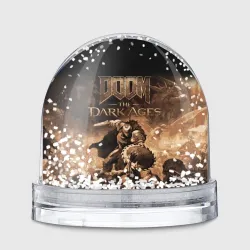 Игрушка Снежный шар Doom the dark ages