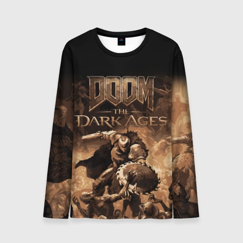 Мужской лонгслив 3D Doom the dark ages