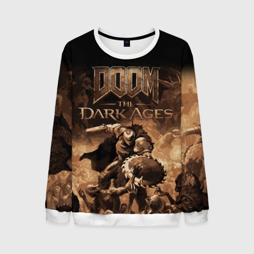 Мужской свитшот 3D Doom the dark ages