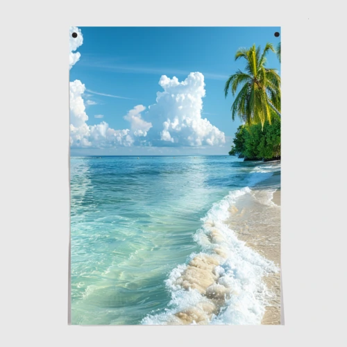 Постер Beach island