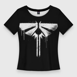 Женская футболка 3D Slim Symbol fireflies paint