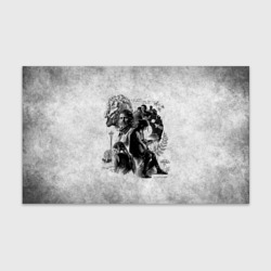 Бумага для упаковки 3D The last of us grey grunge