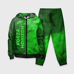 Детский костюм 3D Forza Horizon - green gradient по-вертикали
