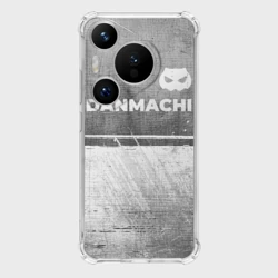 Чехол для Huawei Pura 70 DanMachi - grey gradient посередине