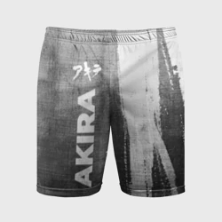 Мужские шорты спортивные Akira - grey gradient по-вертикали