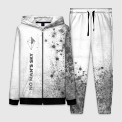 Женский костюм 3D No Man's Sky - white gradient по-вертикали