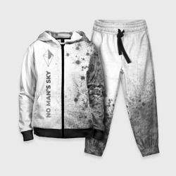 Детский костюм 3D No Man's Sky - white gradient по-вертикали