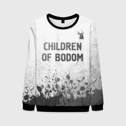 Мужской свитшот 3D Children of Bodom - white gradient посередине