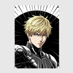 Постер Генос one punch man