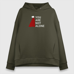 Женское худи Oversize хлопок You are not alone - Рассказ служанки
