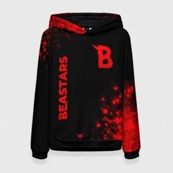 Женская толстовка 3D Beastars - red gradient вертикально