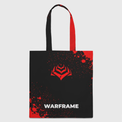 Шоппер 3D Warframe - red gradient по-центру