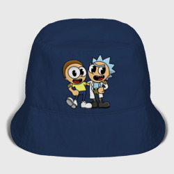 Детская панама хлопок Сuphead Rick and Morty