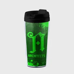 Термокружка-непроливайка Architects - green gradient