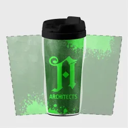 Термокружка-непроливайка Architects - green gradient - фото 2