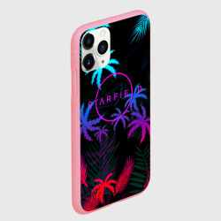 Чехол для iPhone 11 Pro Max матовый Starfield неоновые тропики - фото 2