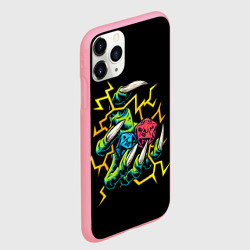 Чехол для iPhone 11 Pro Max матовый Dragons Paw and Cubes - фото 2