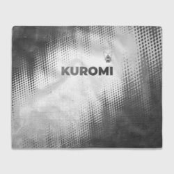 Плед 3D Kuromi - white gradient посередине