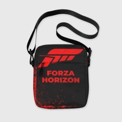 Сумка через плечо 3D Forza Horizon - red gradient