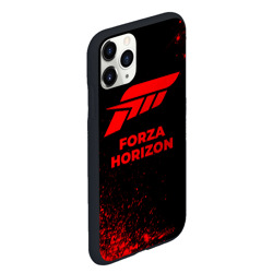 Чехол для iPhone 11 Pro Max матовый Forza Horizon - red gradient - фото 2
