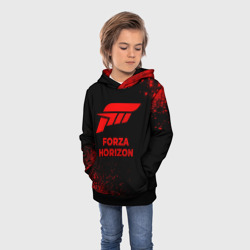 Детская толстовка 3D Forza Horizon - red gradient - фото 2