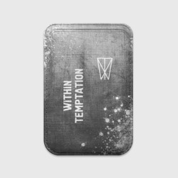 Картхолдер Magsafe магнитный Within Temptation - grey gradient вертикально
