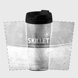 Термокружка-непроливайка Skillet - grey gradient посередине - фото 2
