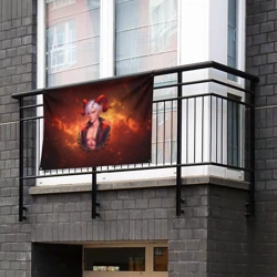 Флаг-баннер Эльф Овен знак зодиака стихия огня - фото 2