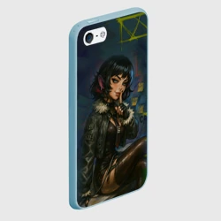 Чехол для iPhone 5/5S матовый Джейн Доу из ззз - фото 2