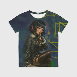 Детская футболка 3D Джейн Доу из ззз