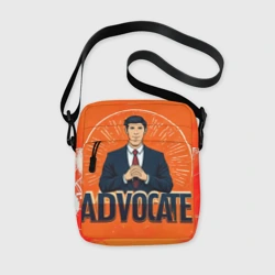 Сумка через плечо 3D Адвокат в оранжевом 