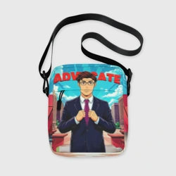 Сумка через плечо 3D Адвокат аниме