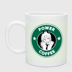 Кружка керамическая Power Coffer