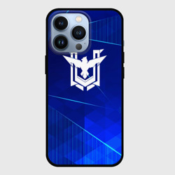 Чехол для iPhone 13 Pro Free Fire blue poly