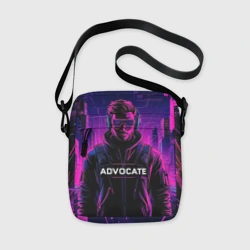 Сумка через плечо 3D Адвокат киберпанк