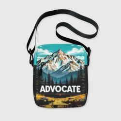 Сумка через плечо 3D Адвокат горы